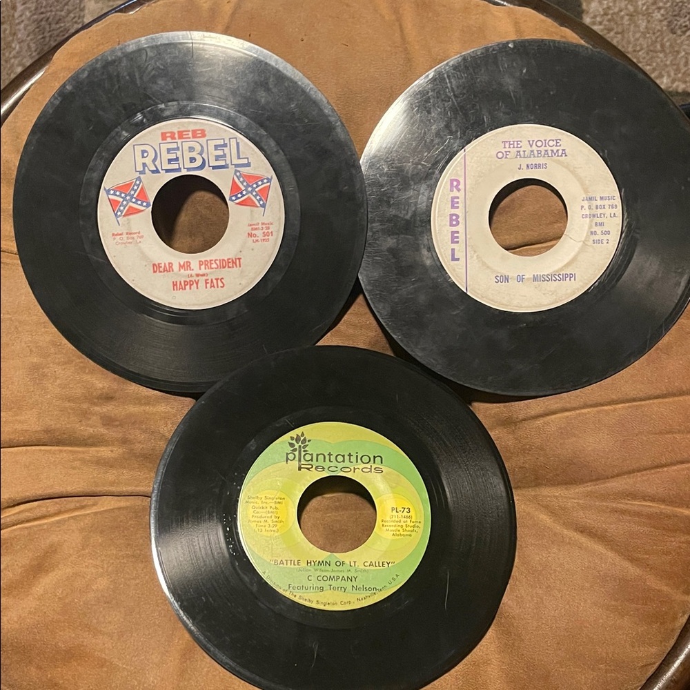 MAGA themed: Vintage Vinyl Rebel Records Collection